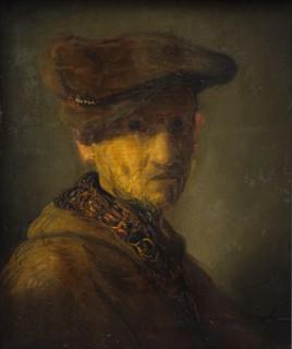 Man with a Hat. (Portrait of Rembrandt's Father), 1629. Creator: School of Rembrandt van Rijn.
