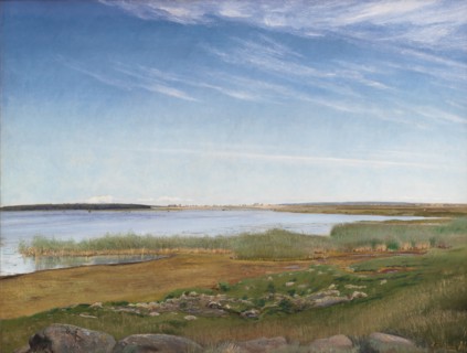 The Fjord near Karrebæksminde, Zealand, 1910. Creator: Laurits Andersen Ring.
