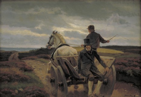 Driving Home, 1893-1896. Creator: Hans Smidth.