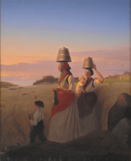 Rural Scene, 1848. Creator: Jorgen Sonne.