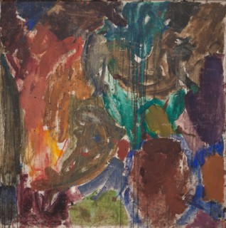 Dante and Vergil in the Underworld;Study after a painting by Delacroix, 1894-1932. Creator: Edvard Weie.
