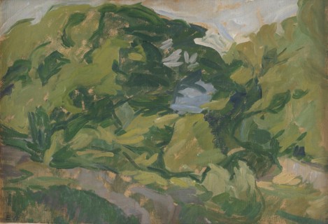 Landscape, Christianso, 1909-1913. Creator: Edvard Weie.