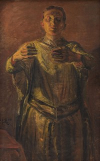 Lady Macbeth. Study, 1899. Creator: Kristian Zahrtmann.