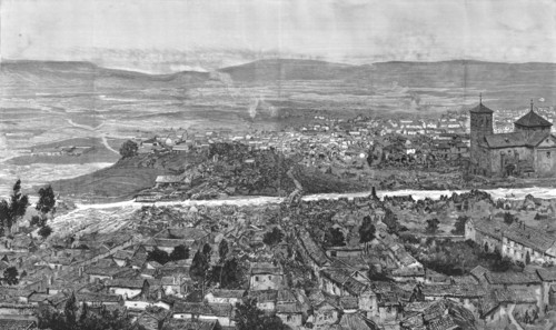 ''The Great Floods in Spain--The Town of Consuegra after the Inundations', 1891. Creator: Unknown.