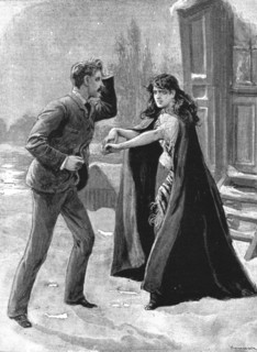 ''Scenes now being acted in the London Theatres; " The Trumpet Call" at the Adelphi Theatre', 1891. Creator: Charles Joseph Staniland.