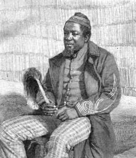 'King Lewanika of Barotsi-Land who has lately come under the Protectorate of the British...', 1891. Creator: Unknown.