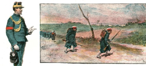 ''The Manoeuvres of the Japanese Army before His Majesty the Mikado; The Manoeuvres at Handa', 1891. Creator: Unknown.