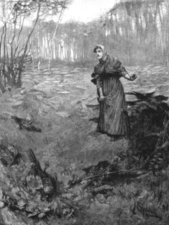 '"Tess of the D'Urbervilles", By Thomas Hardy; "The plantation wherein she had taken..., 1891. Creator: Hubert von Herkomer.