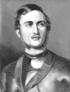 ''H.R.H. Prince Albert at the age of twenty four, from a miniature by Robert Thorburn', 1891. Creator: Robert Thorburn.
