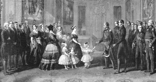 'H.R.H. The Prince of Wales, at Her Majesty's Reception of King Louis Philippe in Windsor..., 1844. Creator: Franz Xaver Winterhalter.