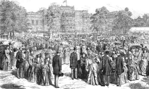 'H.R.H. The Prince of Wales attending Her Majesty at the Royal Jubilee Garden Party..., 1887', 1891. Creator: Unknown.