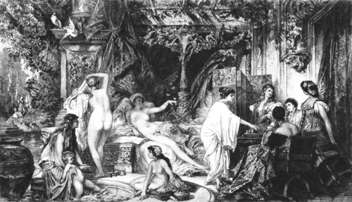 'Summer', after Hans Makart', c1880-83. Creator: W Unger.