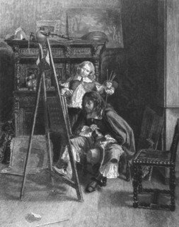 'The Brothers Van De Velde', after J.L.E. Meissonier', c1880-83. Creator: A Gerard Darbiche.