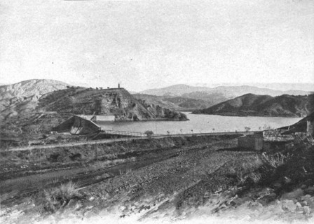 ''Les Oueds. Un barrage; Afrique du nord', 1914. Creator: Jules Gervais-Courtellemont.