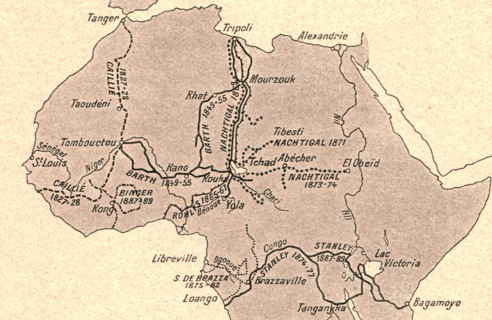 ''Grands itineraires africains; L'Ouest Africain', 1914. Creator: Unknown.