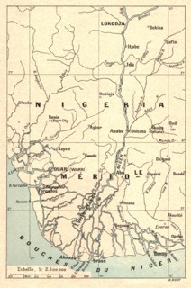 ''Delta du Niger; L'Ouest Africain', 1914. Creator: Unknown.