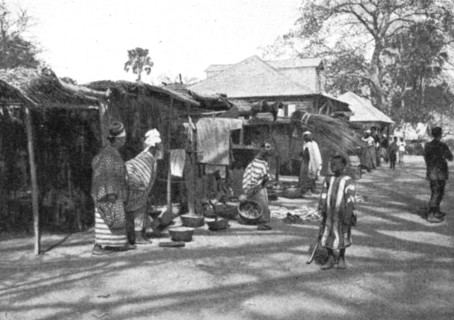 ''Une rue de Mac-Carthy; L'Ouest Africain', 1914. Creator: Unknown.