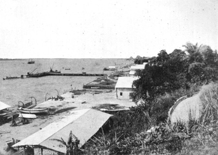 ''Le port de Douala; L'Ouest Africain', 1914. Creator: Unknown.