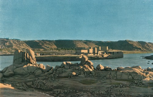 ''L'ile de Philae; Le Nord-Est Africain', 1914. Creator: Jules Gervais-Courtellemont.