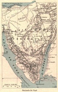 ''Peninsule du Sinai; Le Nord-Est Africain', 1914. Creator: Unknown.
