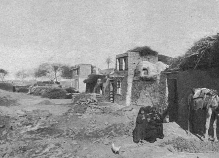 ''Un village de fellahs; Le Nord-Est Africain', 1914. Creator: Jules Gervais-Courtellemont.