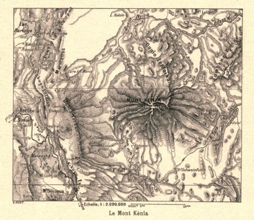 ''Le Mont Kenia; Le Nord-Est Africain', 1914. Creator: Unknown.