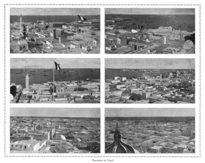 ''Panorama de Tripoli; Le Nord-Est Africain', 1914. Creator: Unknown.