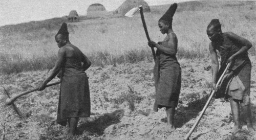 ''Femmes zouloues aux champs; Afrique Australe', 1914. Creator: Unknown.