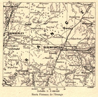 ''Hauts Plateaux de l'Orange; Afrique Australe', 1914. Creator: Unknown.