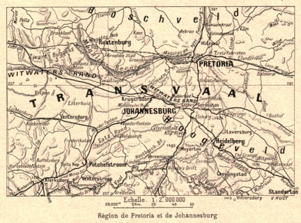 ''Region de Pretoria et de Johannesburg; Afrique Australe', 1914. Creator: Unknown.