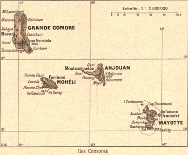 ''Iles Comores; Iles Africaines de la mer des Indes', 1914. Creator: Unknown.