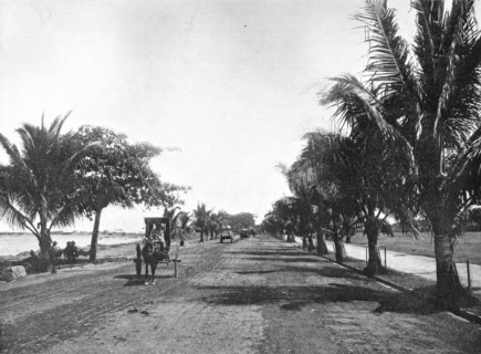''Une rue a Manille;Les Terres Du Pacifique', 1914. Creator: Unknown.