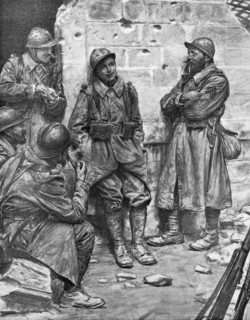'Bleuet et Briscards; L'illustration Samedi 9 Septembre 1916', 1916. Creator: J Simont.