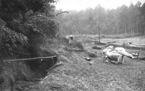 'Nos Chateaux au Pillage; Quelques aspects du Chateau du Gue a Tresmes, pres de Congis', 1914. Creator: Unknown.