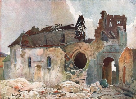 ''L'Eglise de Louppy-le Chateau (Meuse)', 1914. Creator: Unknown.