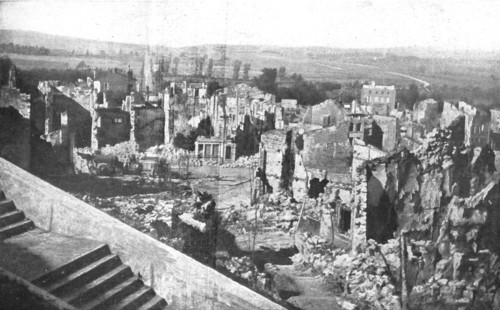 ''Nos regions Devastees; Les ruines tragiques de Clermont-en Argonne', 1914. Creator: Unknown.