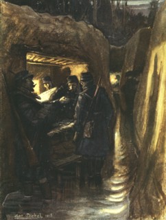 ''La "cagna" du commandant', 1915. Creator: G Michel.