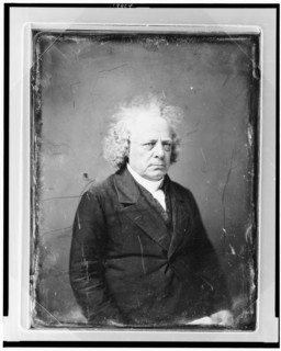 John Francis, half-length portrait, three-quarters to the right, between 1844 and 1860. Creator: Mathew Brady.