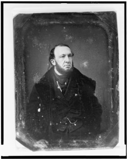 Theodore Sedgwick, half-length portrait, three-quarters to the right, between 1844 and 1859. Creator: Mathew Brady.