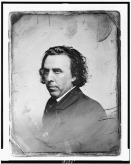 Unidentified man, about 35 years of age, head-and-shoulders portrait..., between 1844 and 1860. Creator: Mathew Brady.