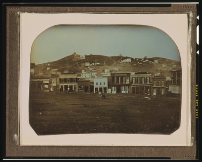 Portsmouth Square, San Francisco, California, January 1851. Creator: Sterling C. McIntyre.