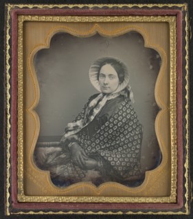Helen L. Gilson, Civil War nurse and head of the Colored Hospital Service, between 1861 and 1865. Creator: J. C. Moulton.