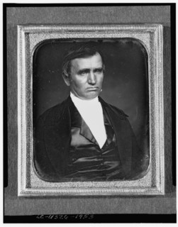 Unidentified man, head-and-shoulders portrait, facing right, between 1850 and 1860. Creator: Unknown.