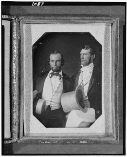 Henry and William Pinkney Rodgers, three-quarter length portrait, seated..., between 1840 and 1854. Creator: Unknown.