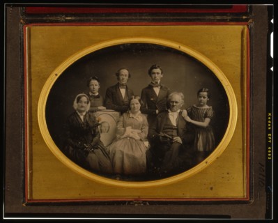 Portrait of the Prime family, October 1852. Creator: Unknown.