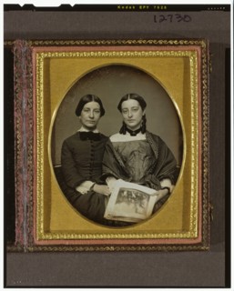 Emily Everett Abbot and Mary Susan Everett Abbot, ca. 1852. Creator: Unknown.