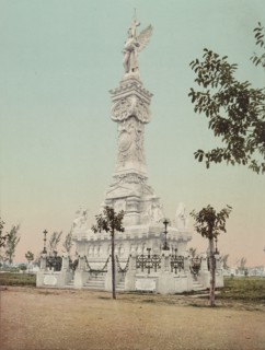 Monumento a los Bomberos, Habana, c1900. Creator: William H. Jackson.