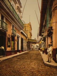 Calle de Habana, Habana, c1900. Creator: William H. Jackson.