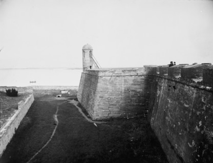 Watchtower, Ft. Marion, between 1880 and 1897. Creator: William H. Jackson.