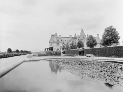 Biltmore House from the south terrace, c1902. Creator: William H. Jackson.
